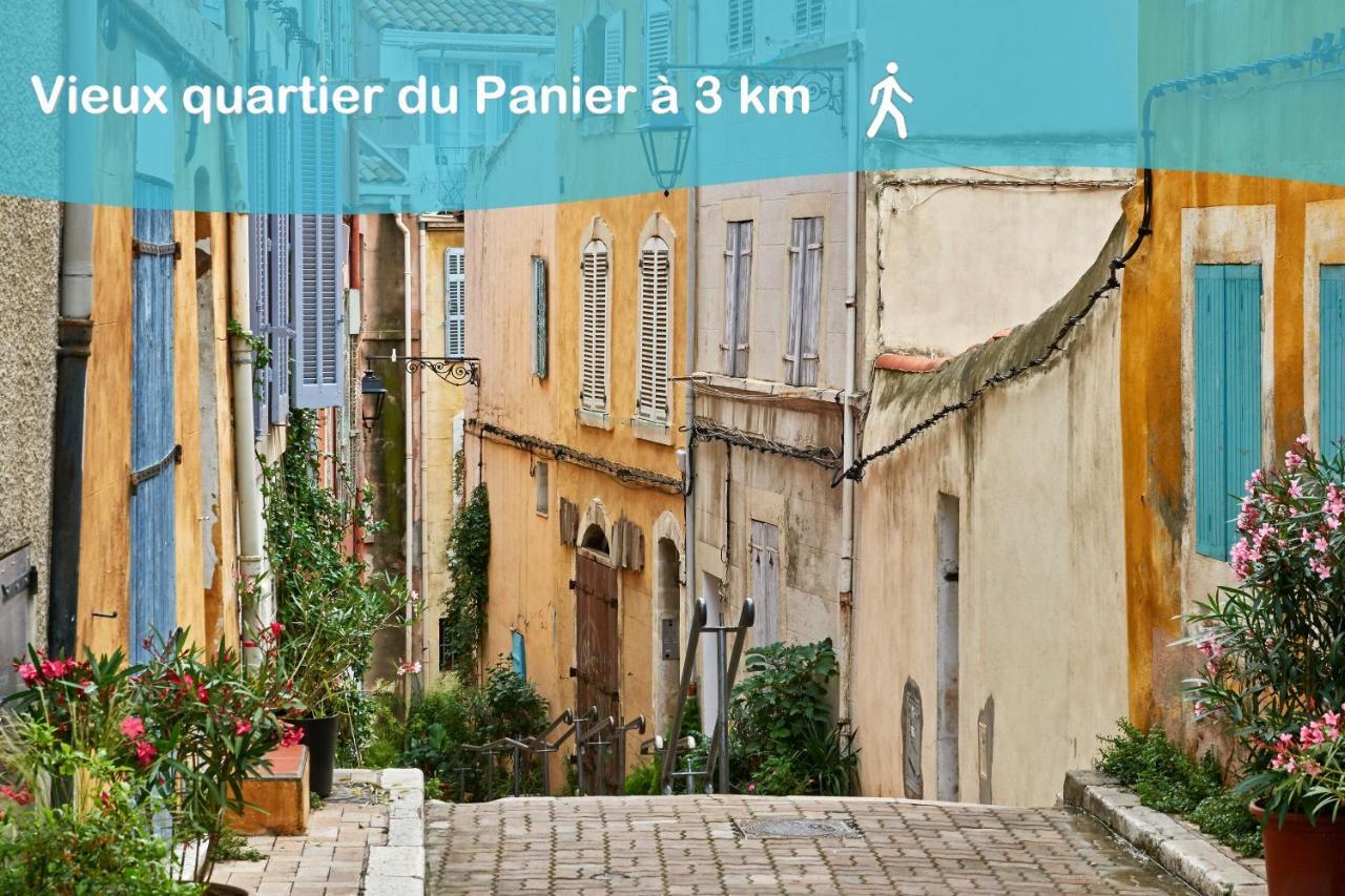 Aux Pieds De La Bonne Mere - Centre - Wifi มาร์กเซย ภายนอก รูปภาพ