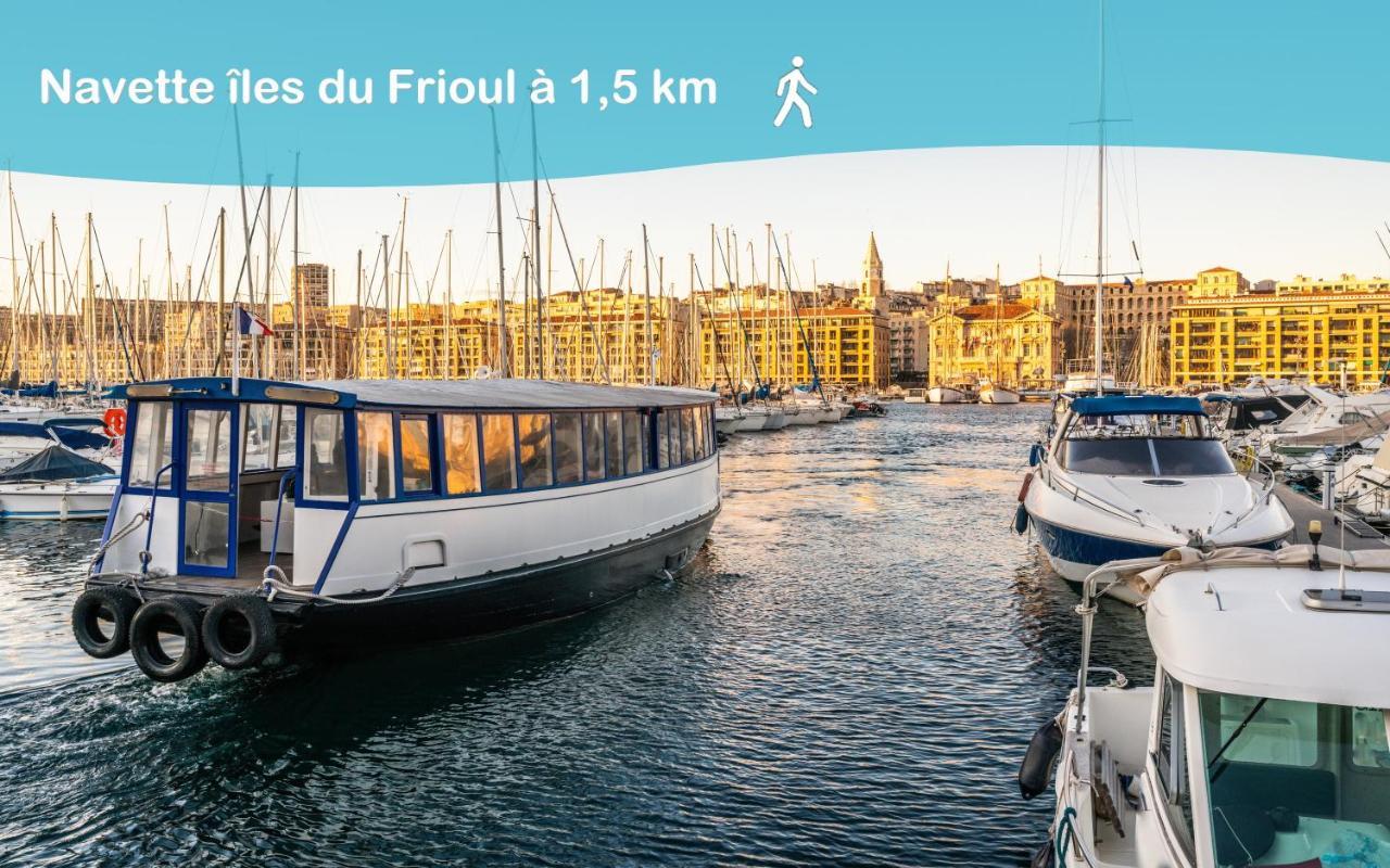 Aux Pieds De La Bonne Mere - Centre - Wifi มาร์กเซย ภายนอก รูปภาพ